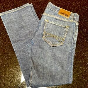 Express Rocco Slim Fit Straight Leg Jean